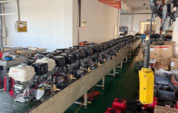 gasoline pressure washer production line