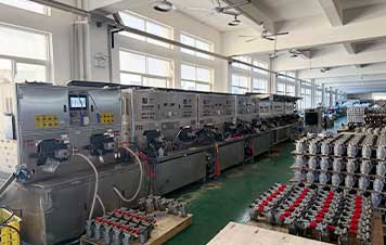 plunger pump test line